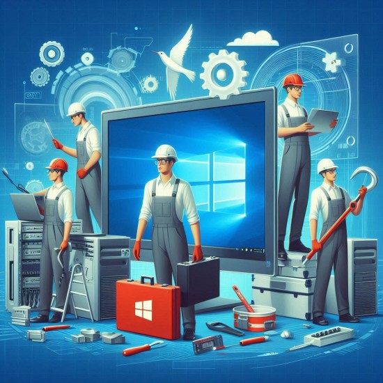 Windows formatting and reinstallation on PC and WorkStation with pre-existing data recovery