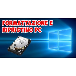 Formattazione e reinstallazione Windows su PC e WorkStation con recupero dati preesistenti