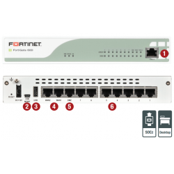 Firewall VPN FORTINET FG-60D