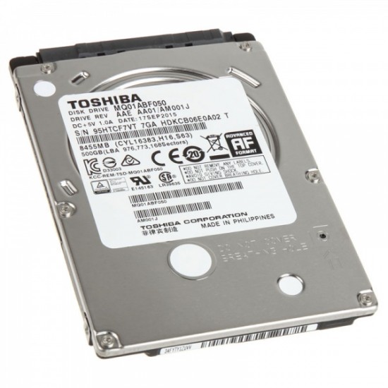 2.5 Inch SATA internal hard disk Toshiba MQ01ABF050 size 500GB 2.5 Inch SATA internal hard disk Toshiba MQ01ABF050 size 500GB