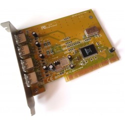 Hub USB interno per slot PCI da 4 porte USB 2 OEM Hub USB interno per slot PCI da 4 porte USB 2 OEM
