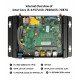 Mini PC industriale X58-2025 Fanless con CPU Intel WIFI 2 x LAN Gigabit 8 x USB 2 x RS232 Mini PC industriale X58-2025 Fanless con CPU Intel WIFI 2 x LAN Gigabit 8 x USB 2 x RS232