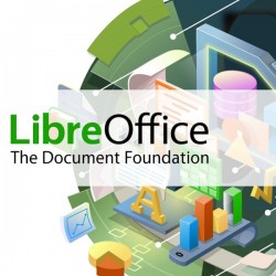 LibreOffice Suite ultima versione 2024 su DVD per Windows Mac e Linux 32 e 64 bit