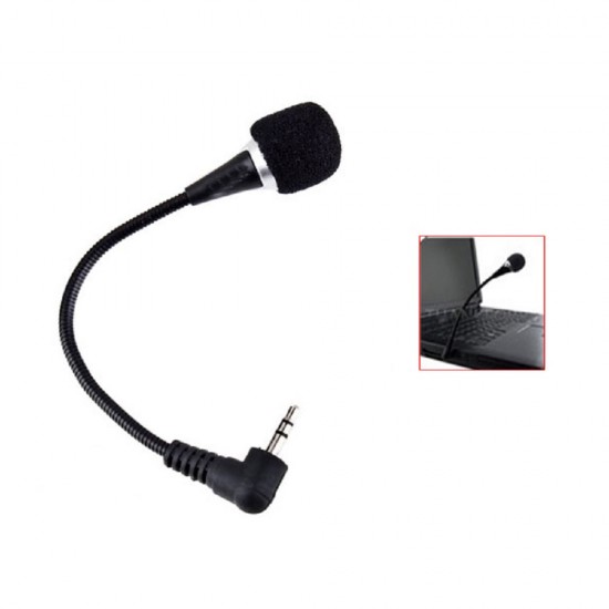 Microfono per PC portatile con Jack Audio da 3,5mm Microfono per PC portatile con Jack Audio da 3,5mm