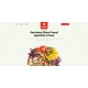 Website Landing Page creation with advanced responsiveness and graphic theme optimized for the catering industry