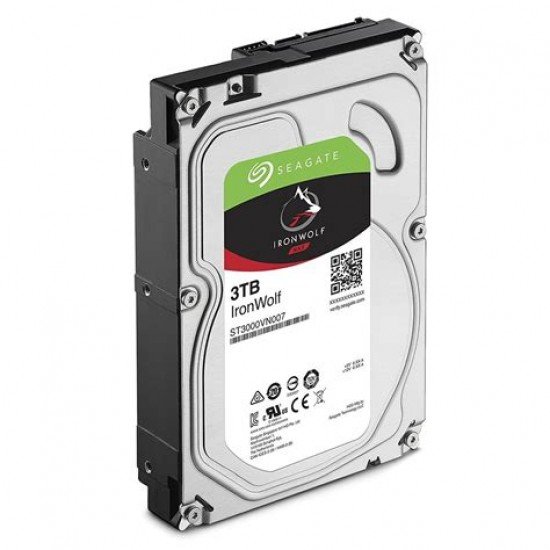 Hard Disk interno Seagate Iron Wolf NAS da 3000GB SATA 3,5 Pollici ST3000VN007