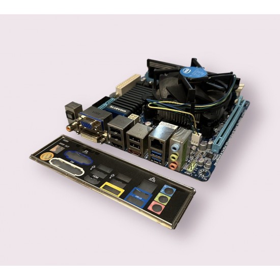 Scheda Madre GigaByte Mini ITX GA-H61N-USB3 con CPU Pentium G860 e 8 GB DDR3 Scheda Madre GigaByte Mini ITX GA-H61N-USB3 con CPU Pentium G860 e 8 GB DDR3
