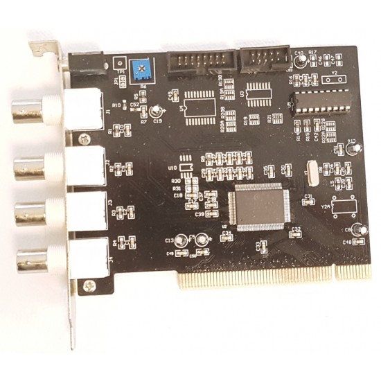 Scheda PCI per acquisizione video CCTV a 4 canali UCC4 Ver 2.2 Scheda PCI per acquisizione video CCTV a 4 canali UCC4 Ver 2.2
