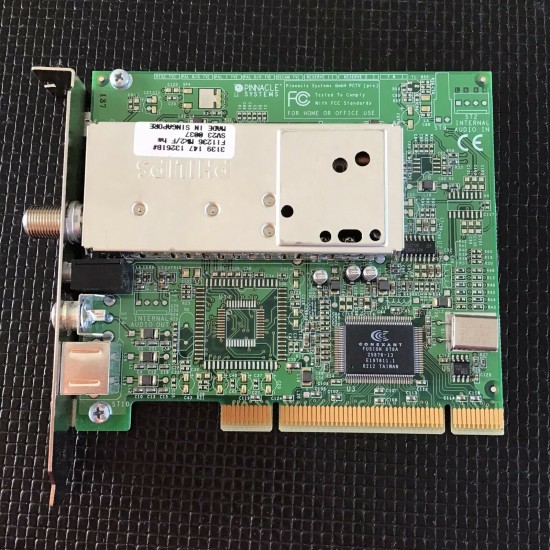 Pinnacle Systems PCTV PRO Internal PCI Slot Video Capture Card with Analogue TV Tuner