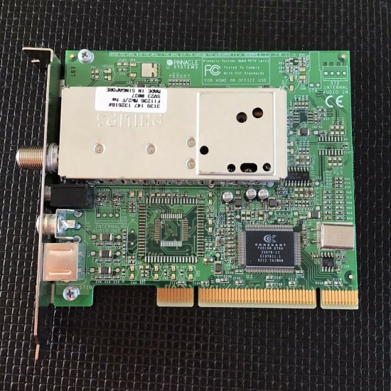 Scheda di cattura Video interna per slot PCI con Tuner TV Analogico Pinnacle Systems PCTV PRO Scheda di cattura Video interna per slot PCI con Tuner TV Analogico Pinnacle Systems PCTV PRO
