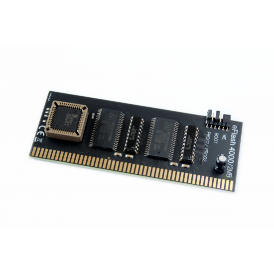 eFlash 4000 2MB card for Zorro 3 slot with 16 megabit of flash memory eFlash 4000 2MB card for Zorro 3 slot with 16 megabit of flash memory