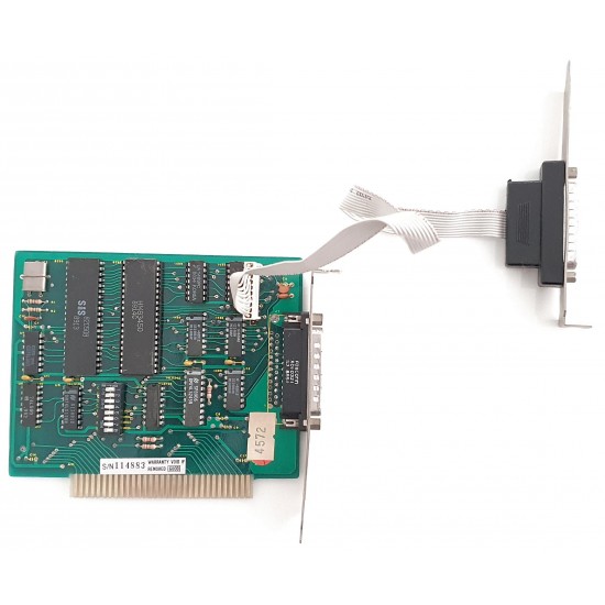 Two-port 8-bit ISA slot serial card