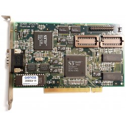 Scheda video PCI Genoa Systems Phantom 64 con chip S3 Vision 868 Scheda video PCI Genoa Systems Phantom 64 con chip S3 Vision 868