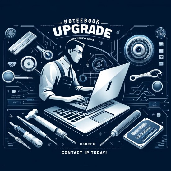 Notebook Upgrade ! We analyze and enhance your portable laptop notebook