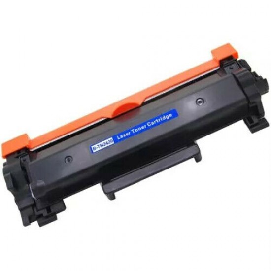 Toner compatibile ad alta capacità TN-2420 con chip per stampanti laser Brother