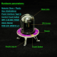 UFO-CLOCK Orologio multifunzionale con stazione meteorologica WIFI