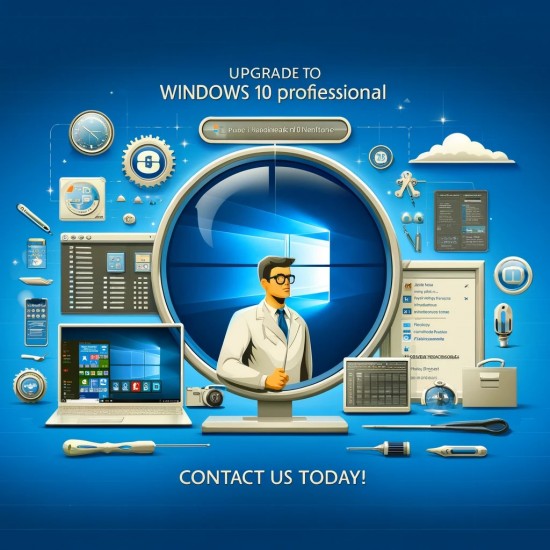 Upgrade to Windows 10 Professional with a fresh install on your PC or notebook while keeping all your pre-existing data