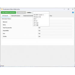 Visualizzatore di Fatture Elettroniche per ambienti Windows