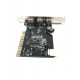 4 Port PCI Interface Expansion Card VIA 1394a Firewire PCI VT6306-B01