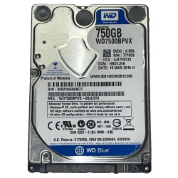Hard Disk interno SATA da 2,5 Pollici WD7500BPVX-22JC3T0 da 750GB Hard Disk interno SATA da 2,5 Pollici WD7500BPVX-22JC3T0 da 750GB