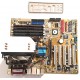 MainBoard ASUS A8V Deluxe with CPU fan cooler and 2 GB RAM DDR400