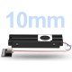 Active heat sink with integrated fan for M2 2280 NVME SSD disks