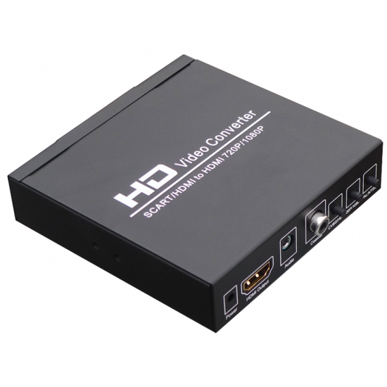 RGB SCART + HDMI to HDMI HD Converter for DVD and Game Console - HDVCONV