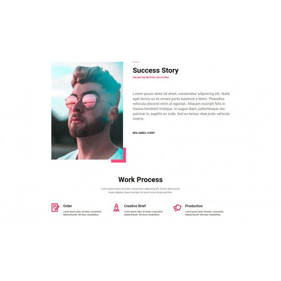 Realizzazione Sito Web Landing Page con responsività avanzata e tema grafico ottimizzato per studi grafici arte visiva ecc..