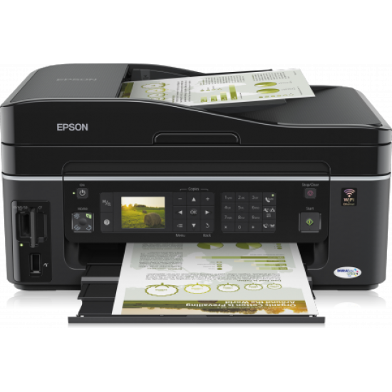 Stampante Multifunzione a getto di inchiostro A4 con Fax e WIFI Epson  SX610FW - SX610FW