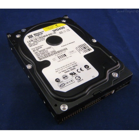 Hard Disk interno IDE / PATA WesternDigital WD400BB WD Caviar da 40GB