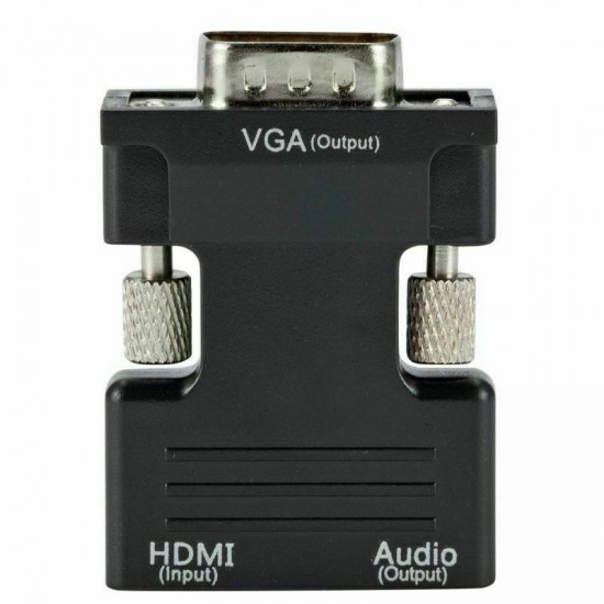 Convertitore di segnale video da HDMI a VGA con uscita Audio