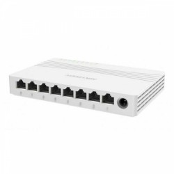 8-port Gigabit Tabletop Switch with Hikvision Power Supply
