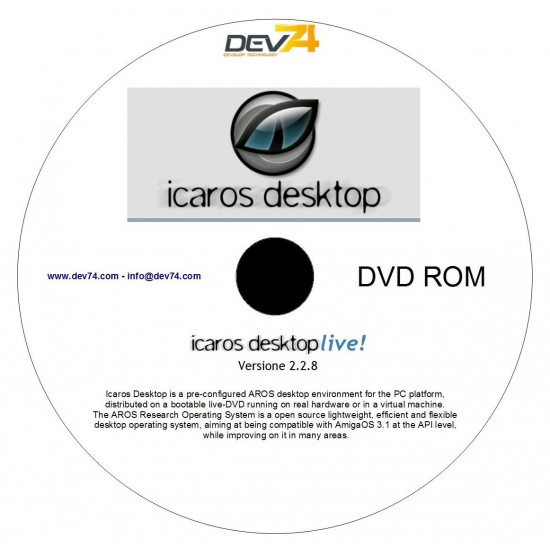 Icaros DeskTop Live DVD Versione 2.2.8