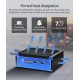 Mini PC industriale Fanless con CPU Intel WIFI 2 x LAN Gigabit