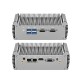 Fanless industrial mini PC with Intel CPU WIFI 2 x Gigabit LAN