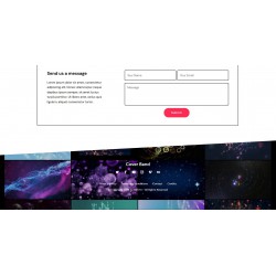 Realization Web Site or Landing Page with advanced responsiveness and graphic theme optimized for sectors Music Audio Band Live events etc..