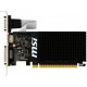 Scheda Video MSI NVidia GT 710 1 GB DDR3 PCI-E 2.0 DVI-D Dual Link / D-SUB / HDMI Low Profile