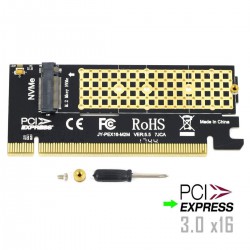 Full Speed adapter for M.2 NVMe SSD NGFF PCIe 3.0 X16 X4 to M.2 disks