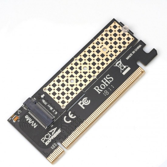 Adattatore Full Speed per dischi M.2 NVMe SSD NGFF da PCIe 3.0 X16 X4 a M.2
