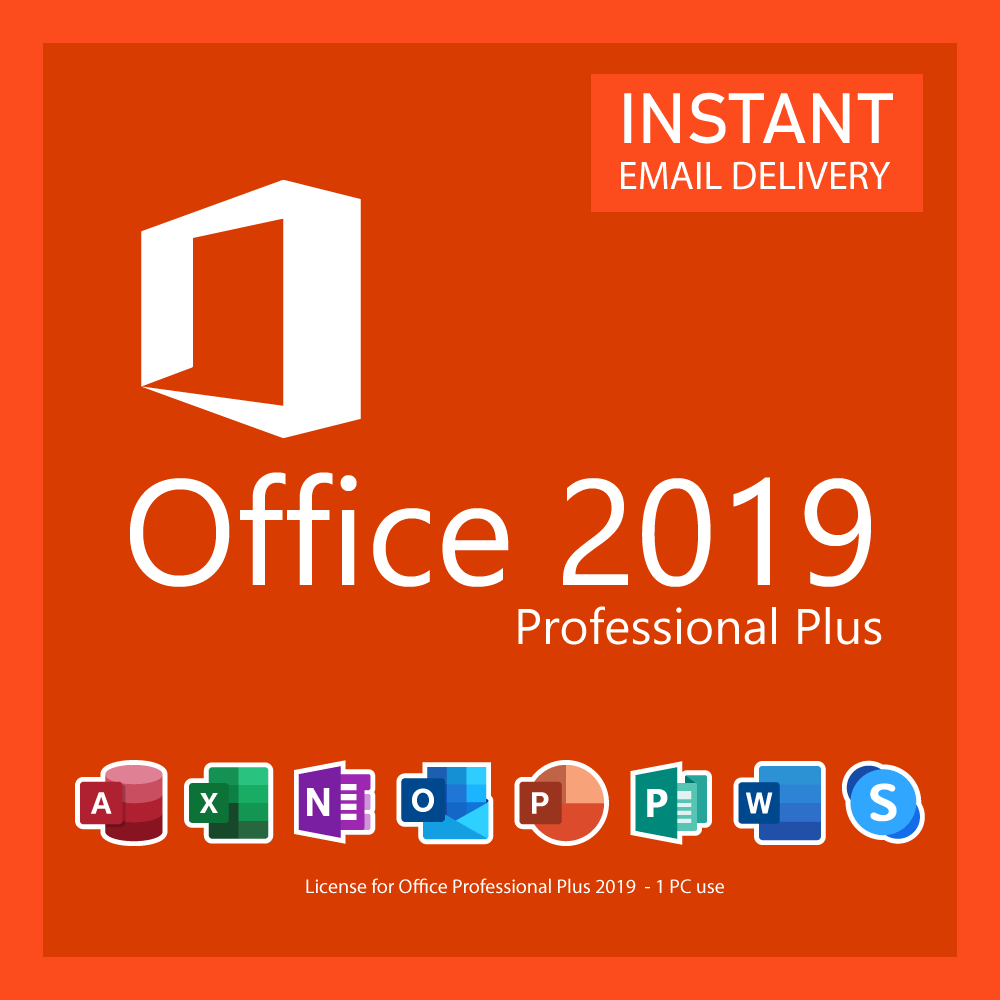 Microsoft Office 2019 Professional Plus 3 PC -