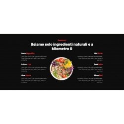 Realizzazione Sito Web Landing Page con responsività avanzata e tema grafico ottimizzato per la ristorazione