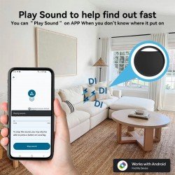 Certified Bluetooth GPS TAG Locator for Android and Google Phones Find My Device