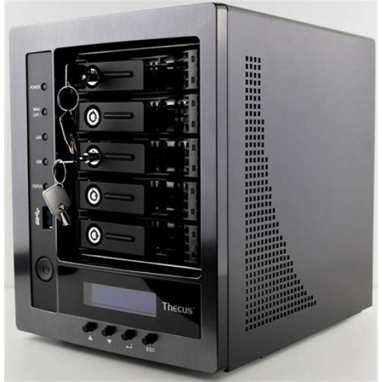 Server NAS Thecus N5810Pro con Switch Gigabit e UPS integrato